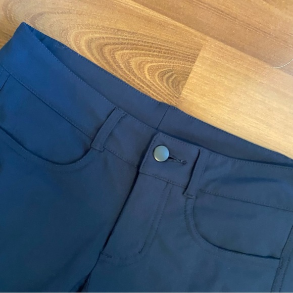 LULULEMON Navy Blue Moto Style Pants - Picture 6 of 7